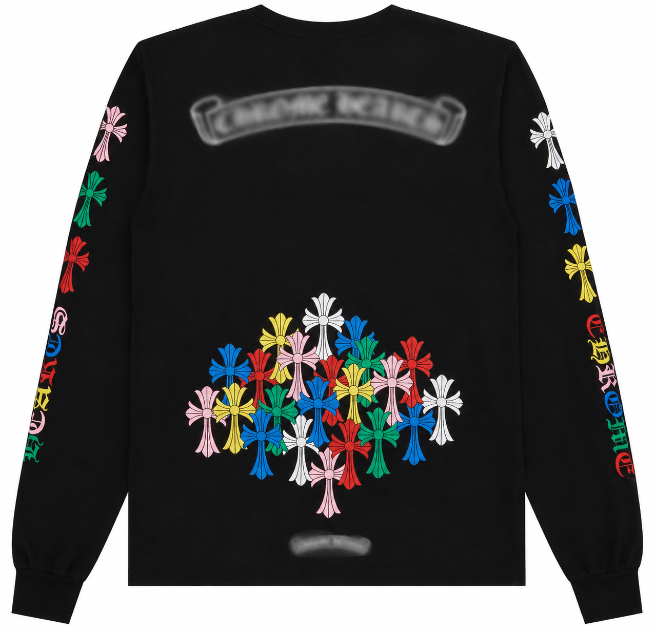 Multi-Color Cross Long Sleeve