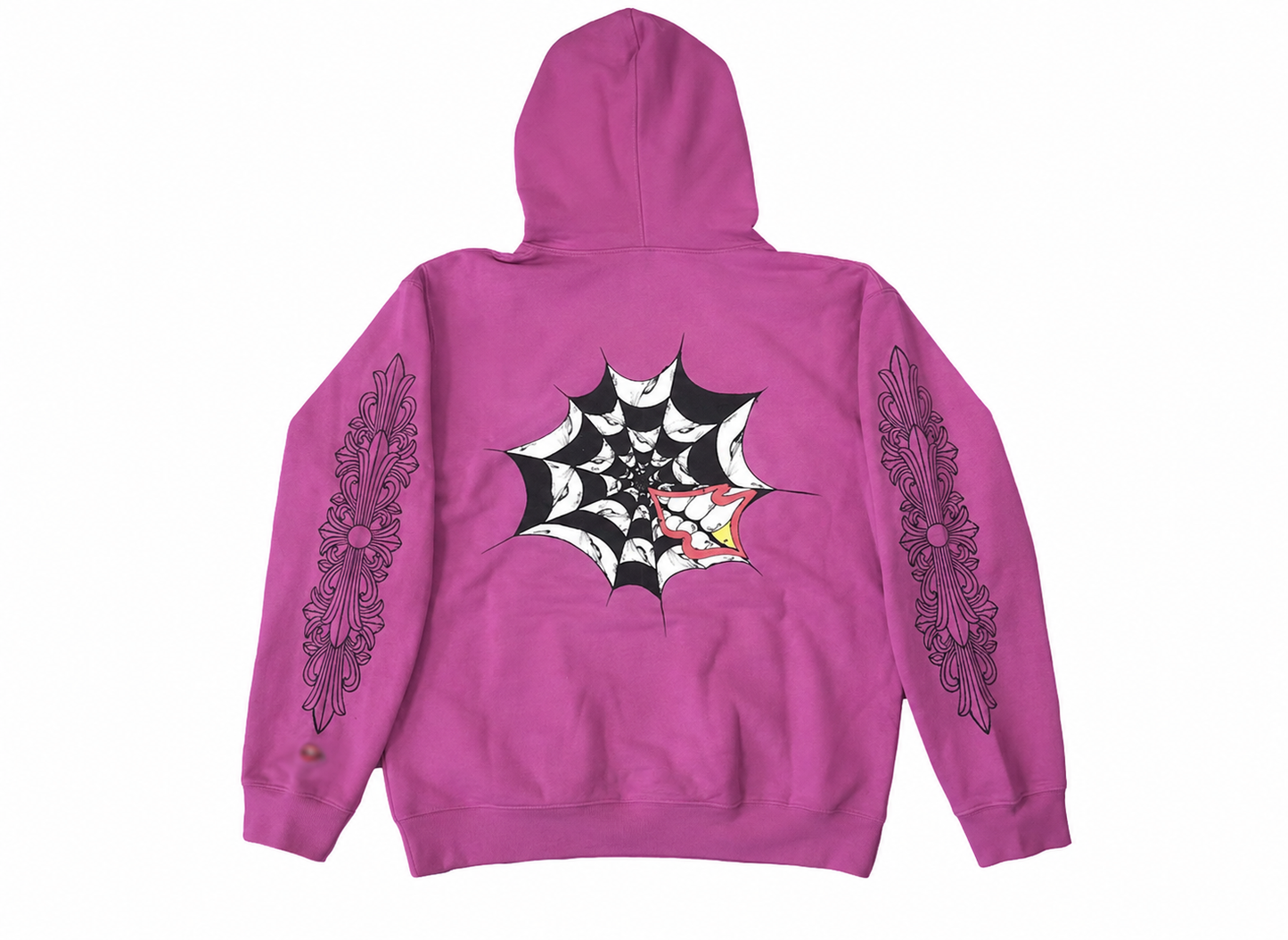 Purple Web Hoodie